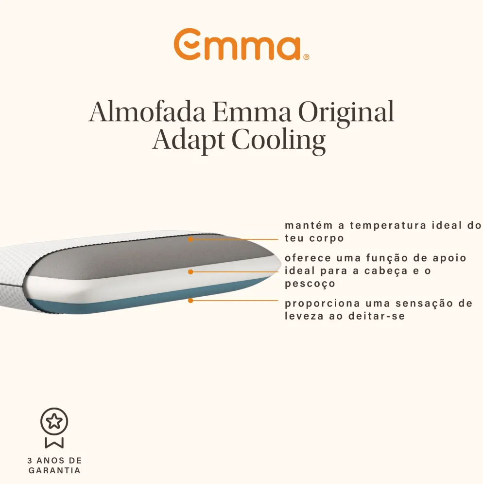 Almofada Emma Original Adapt Cooling