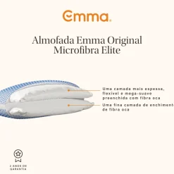 Almofada Emma Original Microfibra Elite