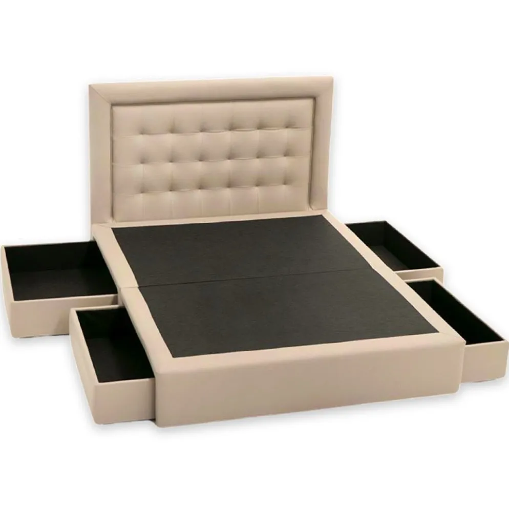 Cama Elite Minimalista com Moldura