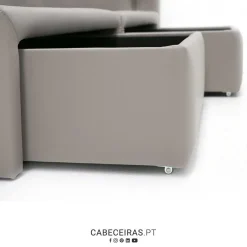 Cama Elite Minimalista com Moldura
