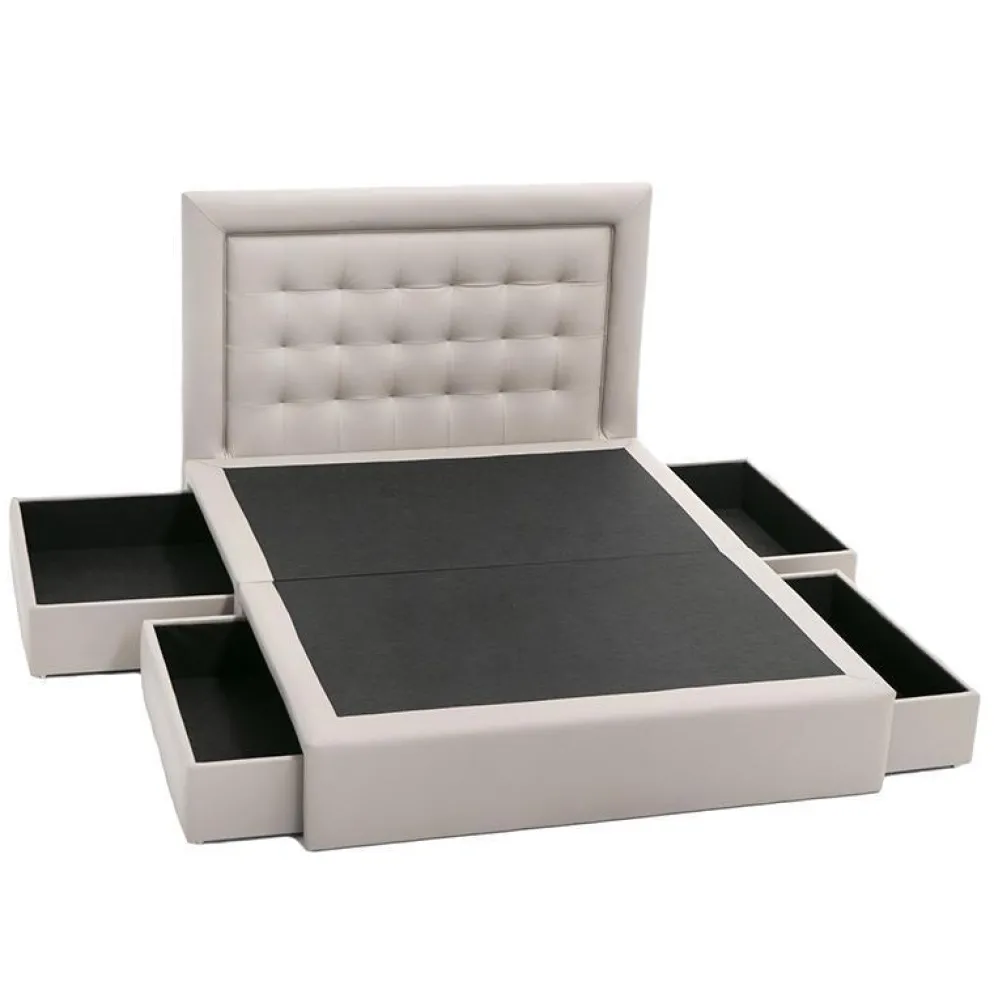 Cama Elite Minimalista com Moldura