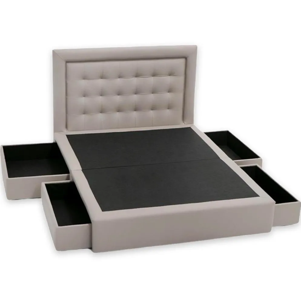 Cama Elite Minimalista com Moldura