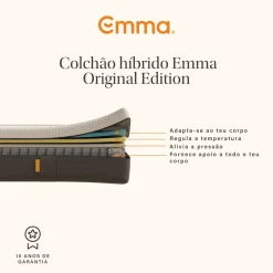 Colchão Emma Original Hybrid