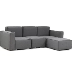 Combinação de 3 Módulos + Puff - Sofá Modular Young