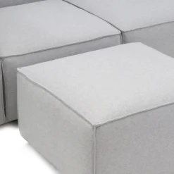 Combinação de 3 Módulos + Puff - Sofá Modular Young