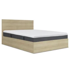 Pack Cama Nordic Arrumação + Colchão Emma Original Hybrid