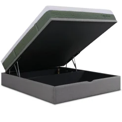 Pack Sommier de Tampo Elevatório Kenya + Colchão Kappiton Premier Hybrid