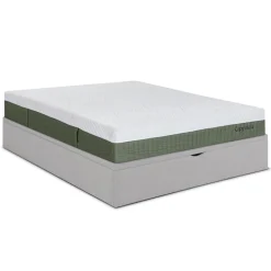Pack Sommier de Tampo Elevatório Kenya + Colchão Kappiton Premier Hybrid