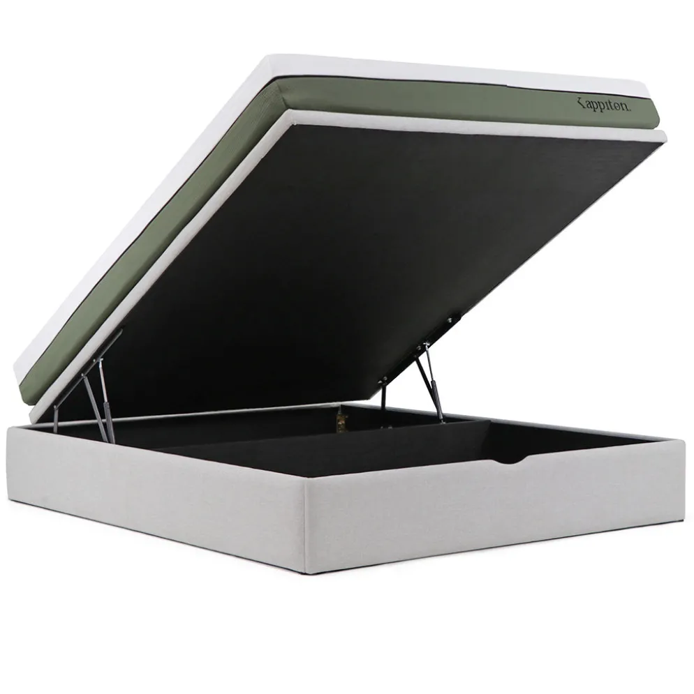 Pack Sommier de Tampo Elevatório + Colchão Kappiton Foam